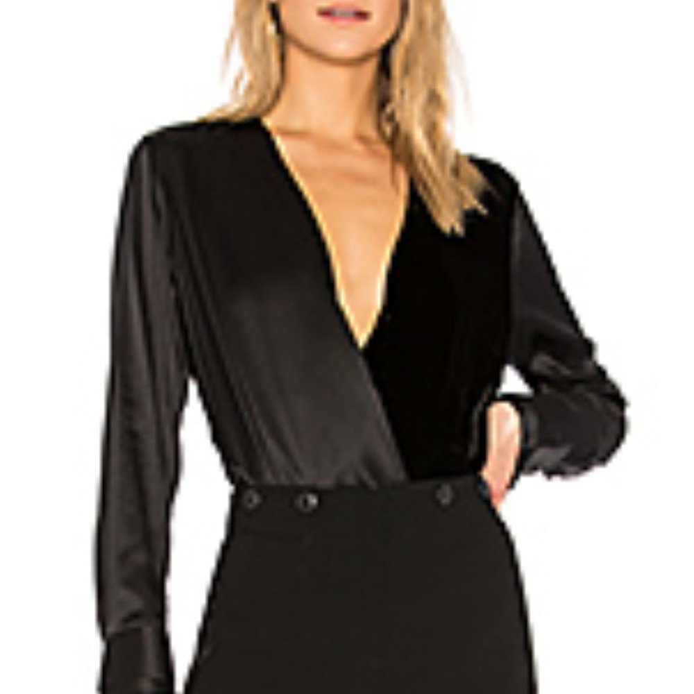 Rag & Bone low cut blouse